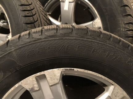 Зимняя резина 225/65 R17 Toyota Rav 4