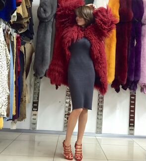 Шуба из ламы