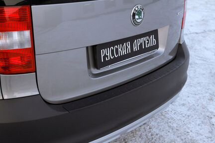 Накладка на бампер Шкода Йети / Skoda Yeti (09+)