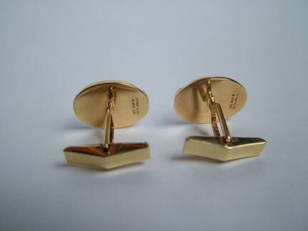 Tiffany & Co. тиффани запонки золото 750 пробы