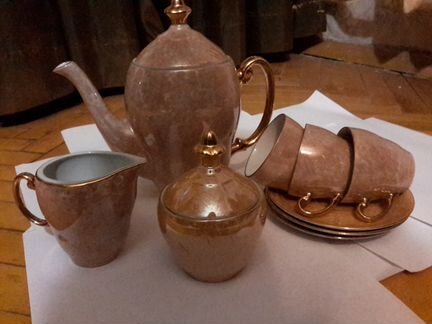 Сервиз кофейный новый Польша СССР. Винтаж