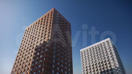 2-к квартира, 52.2 м², 16/22 эт.