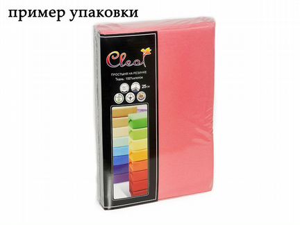 Простыня на резинке Breonna Цвет: Персиковый (200х200)