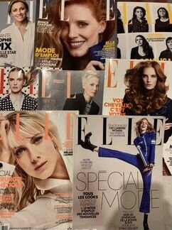 Журналы Elle французское издание