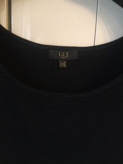 Платье трикотажное, бренд -1,2,3. Франция