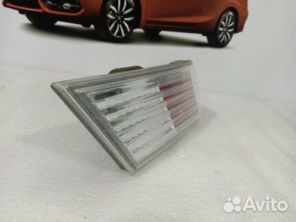 Фонарь в крышку багажника левый Honda Civic 4D 9