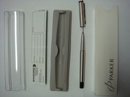 Авторучка parker в подарочном футляре vector 03
