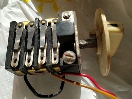 Переключатель реверсивный и таймер по