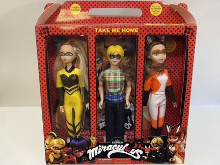 Куклы леди баг: 6 героев