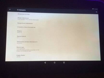 Android планшет samsung nexus 10