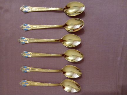 Серебряные чайные ложки СССР. Таллинский юз