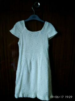 Платье для девочки нарядное кружевное на подкладке