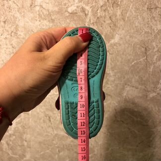 Сандали crocs б/у размер 20/21 С5; 22/23 С6