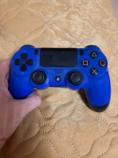 Геймпад беспроводной PlayStation DualShock 4, сини