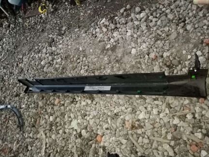 Накладка на порог (наружная) Hyundai Tucson 3