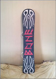 Сноуборд, креплениями, ботинки. Комплект