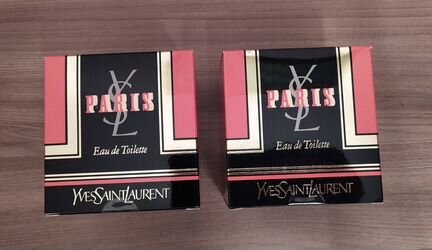 Vintage perfume Paris Yves Saint Laurent новые90гг