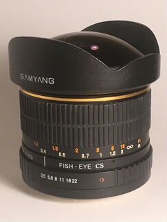 Объектив Samyang 8mm f/3.5