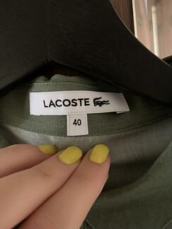 Рубашка lacoste новая