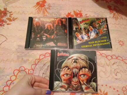 CD Лицензионные Helloween, Death, Slayer