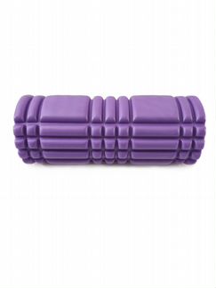 Ролик для йоги массажный 33*13,5 см GO DO (0.9 кг, фиолетовый)