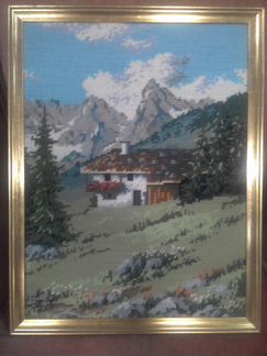 Старинная, антикварная вышивка