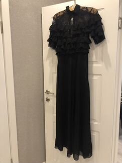 Накидка платье с брюками