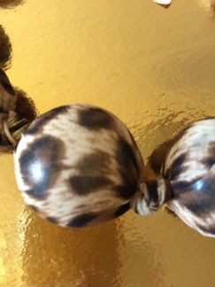 Бусы леопардовые