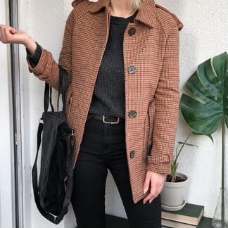 Текст Пальто Зара Zara женское на р.S/M не носили