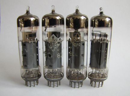 Радиолампы Telefunken ECL 82; 6Ф3П