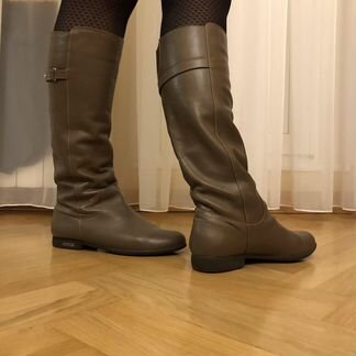 Сапоги женские утеплённые р.38-38,5