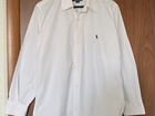 Polo Ralph Lauren белая рубашка
