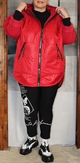 Стильн.,яркая эффектная куртка р.48-56