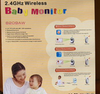 Видеоняня BM-8209 (Yasmart BM-8209AW