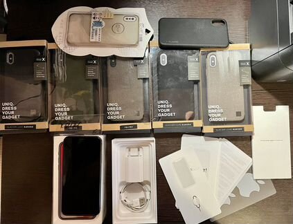 iPhone x 64gb space gray рст+Мега комплект
