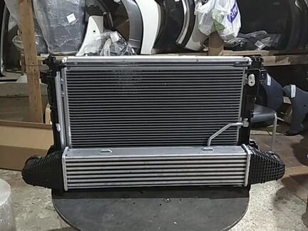 Мерседес кассета радиаторов двс W212 W207 W204 GLK