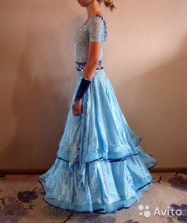 Новое платье стандарт, с камнями, на рост 145-155