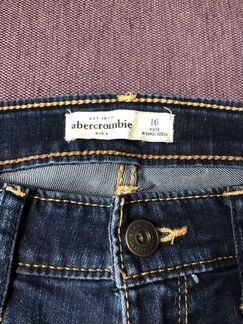 Джинсы стрейч Abercrombie на 13-14 лет
