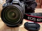 Зеркальный фотоаппарат canon 6D eos
