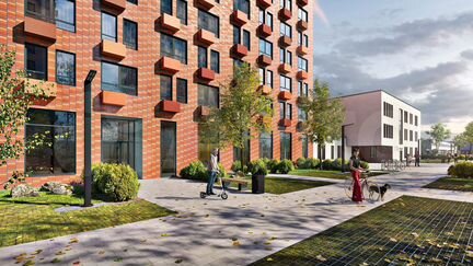 1-к квартира, 43.3 м², 6/24 эт.