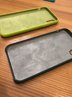 Чехлы iPhone X/Xs силикон/микрофибра