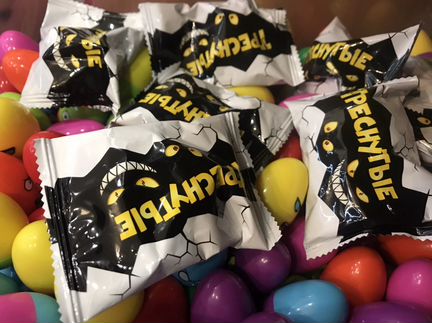 Треснутые яйца запечатаные 100шт