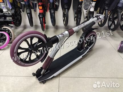 Самокат с дисковым тормозом