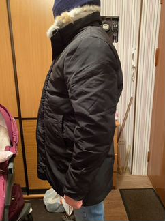 Куртка парка мужская зимняя с мехом 48р-р