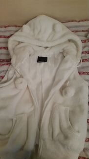 Меховая безрукавка на девочку 10-12 лет