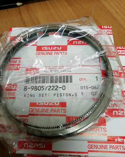 Кольца поршневые STD 4JJ1 Исузу 3.0 8980572220test