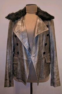Куртка кожаная Ann Demeulemeester р.40 оригинал