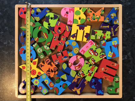 Алфавит. Деревянная игрушка