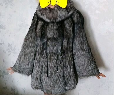 Шуба из чернобурки