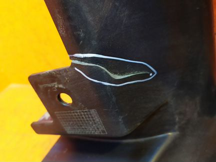 Воздуховод бампера правый Land Rover Range Rover